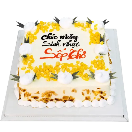 Bánh kem B30 – Mẫu tặng Bánh Bắp