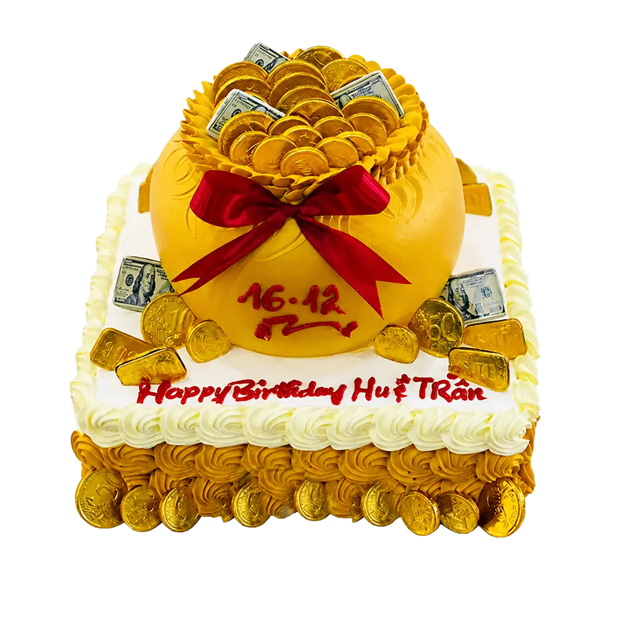 Bánh kem HU26 – Mẫu tặng Khai Trương Tất Niên