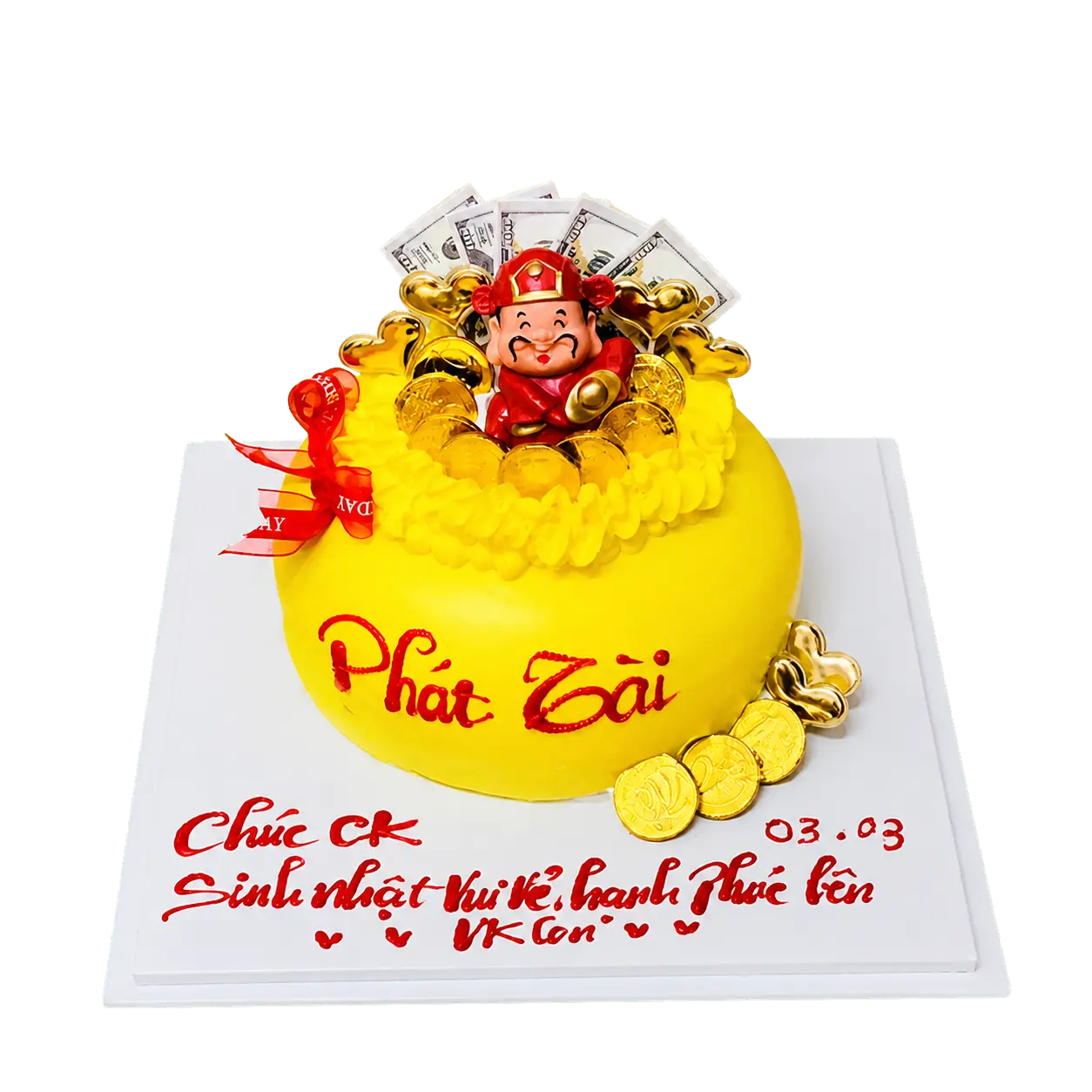 Bánh kem HU29 – Mẫu tặng Khai Trương Tất Niên