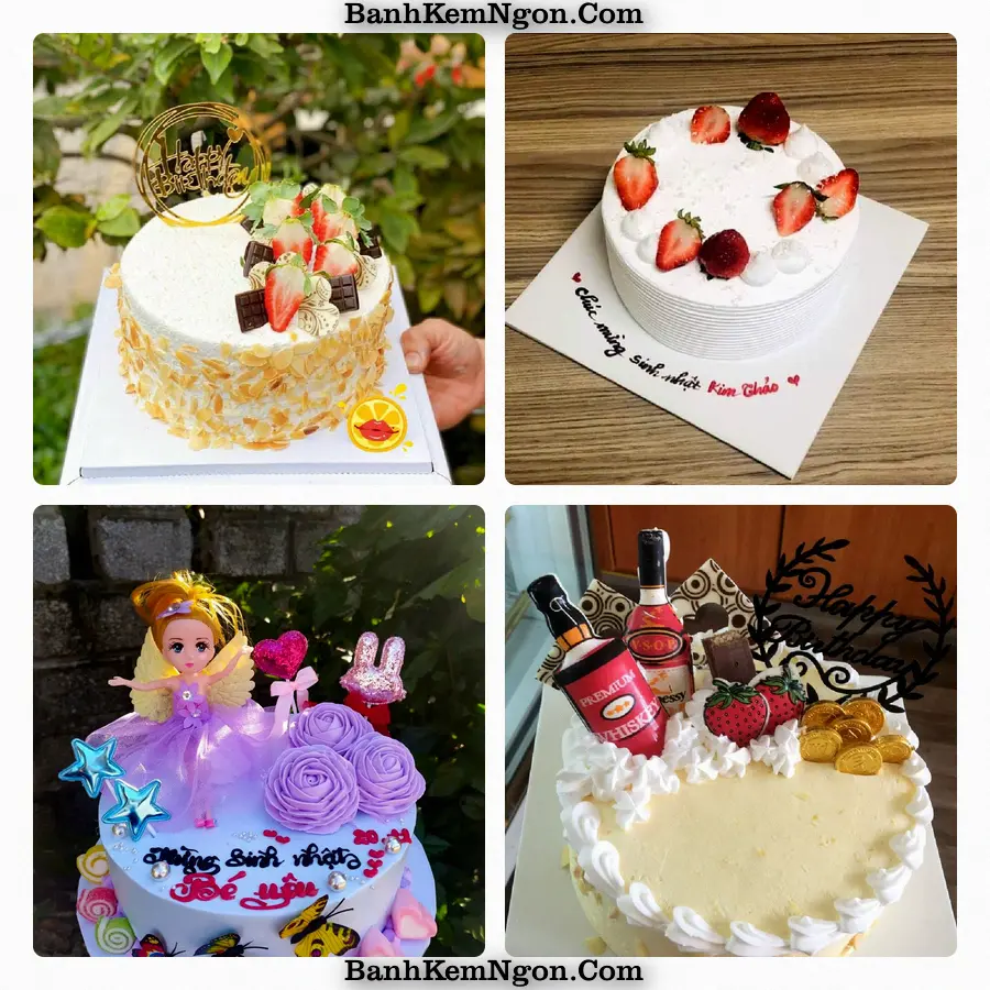 Bánh kem cho buổi mừng tại Tân Hiệp - Huyện Châu Thành