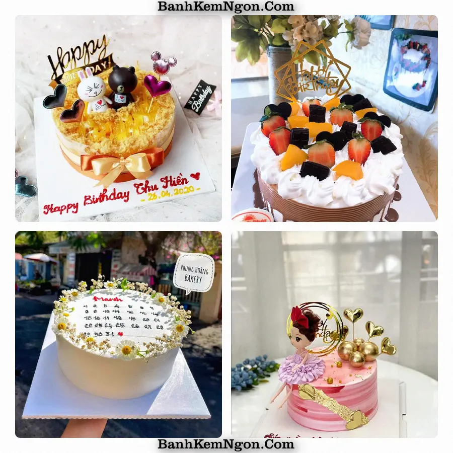 Bánh kem cho buổi mừng tại Hiệp Hòa - Huyện Đức Hòa