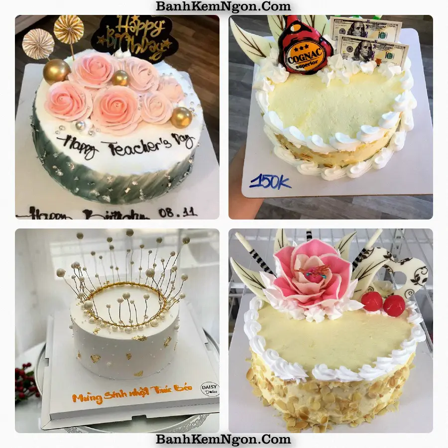 Bánh kem cho buổi mừng tại Bình Phong Thạnh - Huyện Mộc Hóa