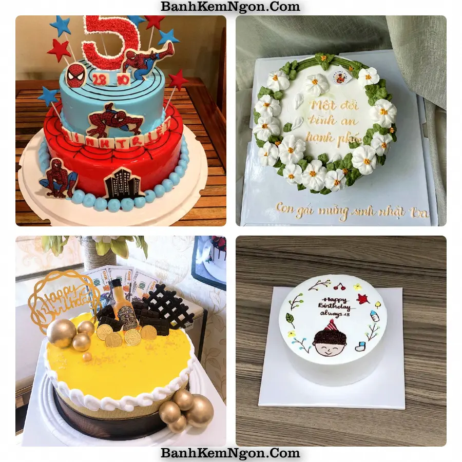 Bánh kem cho buổi mừng tại Tân Túc - Huyện Bình Chánh