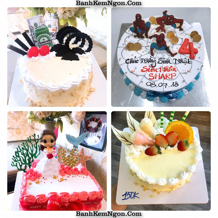 Bánh kem cho buổi mừng tại Vĩnh An - Huyện Vĩnh Cửu