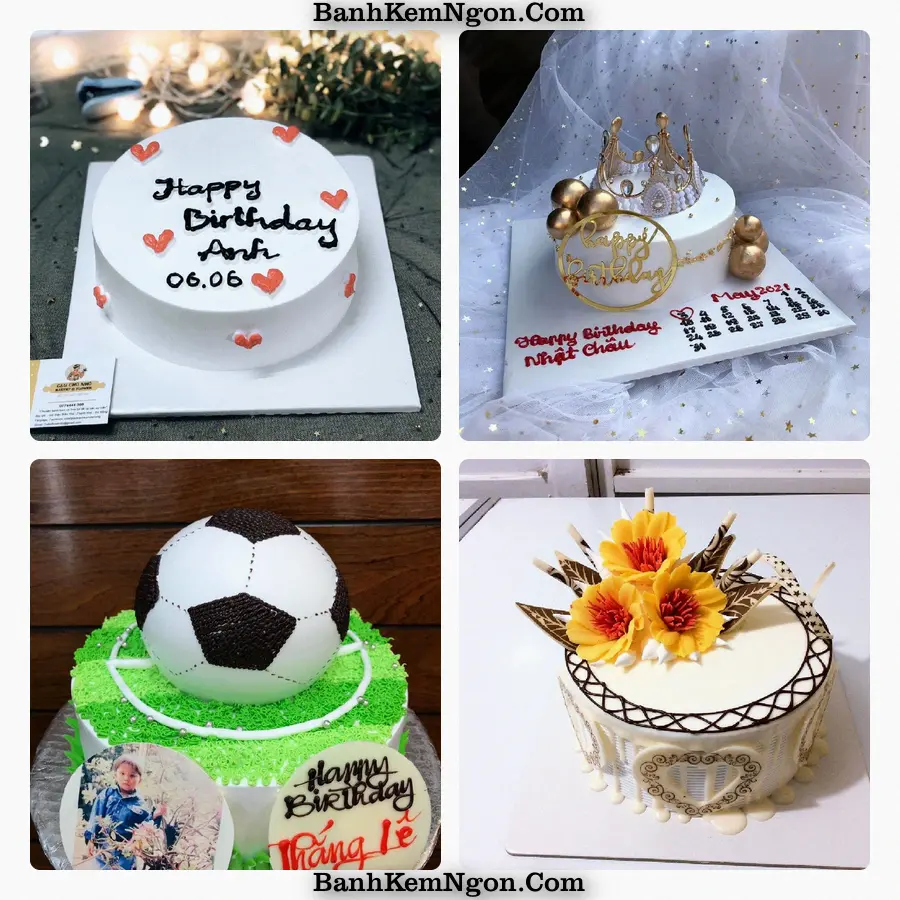 Bánh kem cho buổi mừng tại Tân Minh - Huyện Hàm Tân