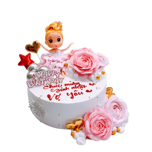 Bánh kem BE01 – Mẫu tặng Bé Gái