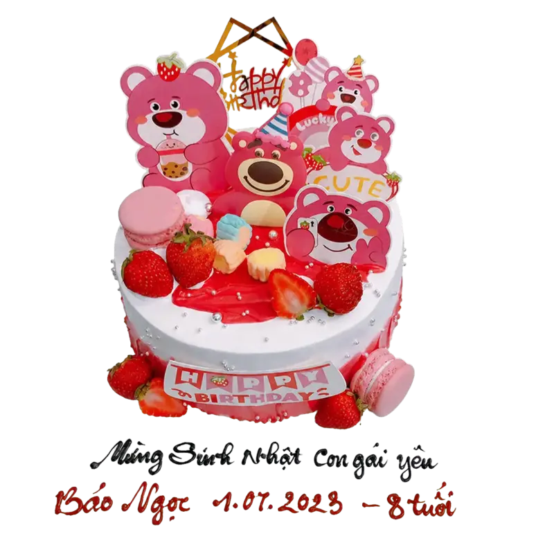 Bánh kem BE10 – Mẫu tặng Bé Gái