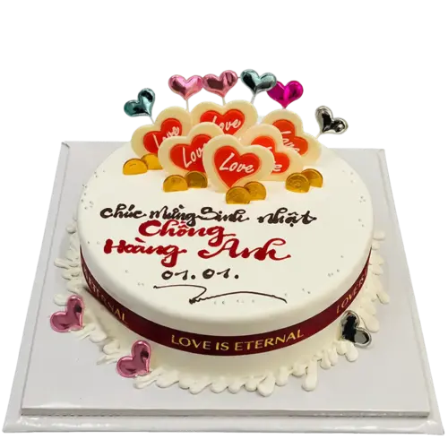 Bánh kem CH06 – Mẫu tặng Chồng - Ông Xã