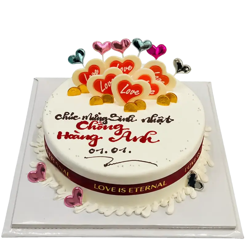 Bánh kem CH06 – Mẫu tặng Chồng - Ông Xã