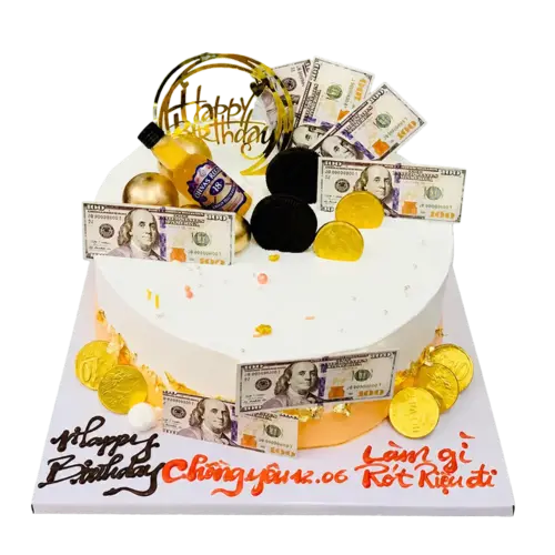 Bánh kem CH11 – Mẫu tặng Chồng - Ông Xã