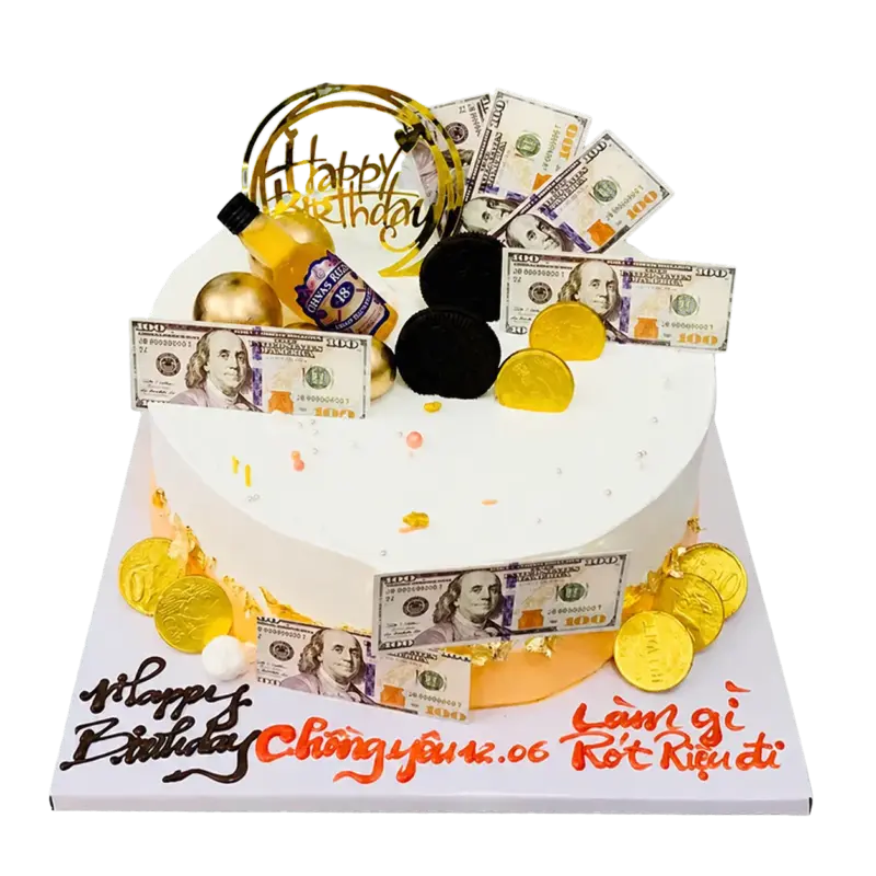Bánh kem CH11 – Mẫu tặng Chồng - Ông Xã