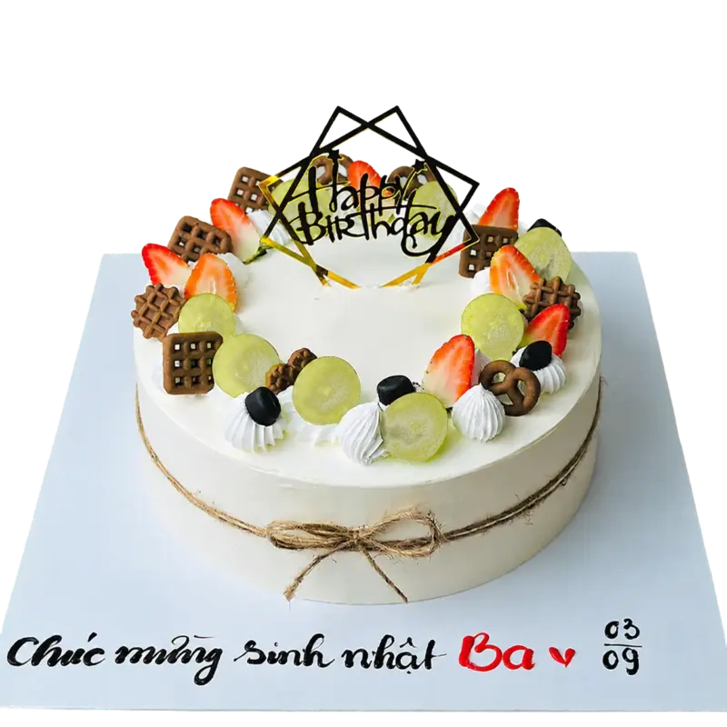 Bánh kem TH18 – Mẫu bánh kem Bình Dương