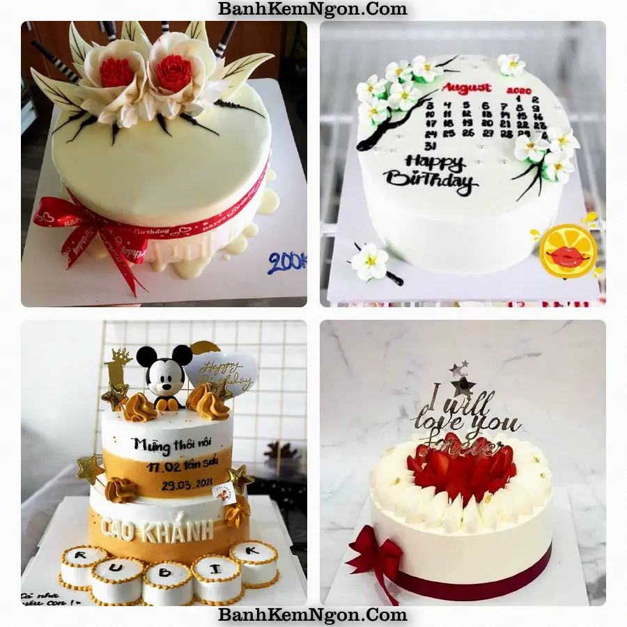 Mẫu bánh kem cho buổi mừng tại An Dương, Huyện An Dương