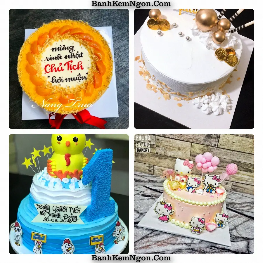 Mẫu bánh kem cho Bỉm Sơn - Thanh Hóa