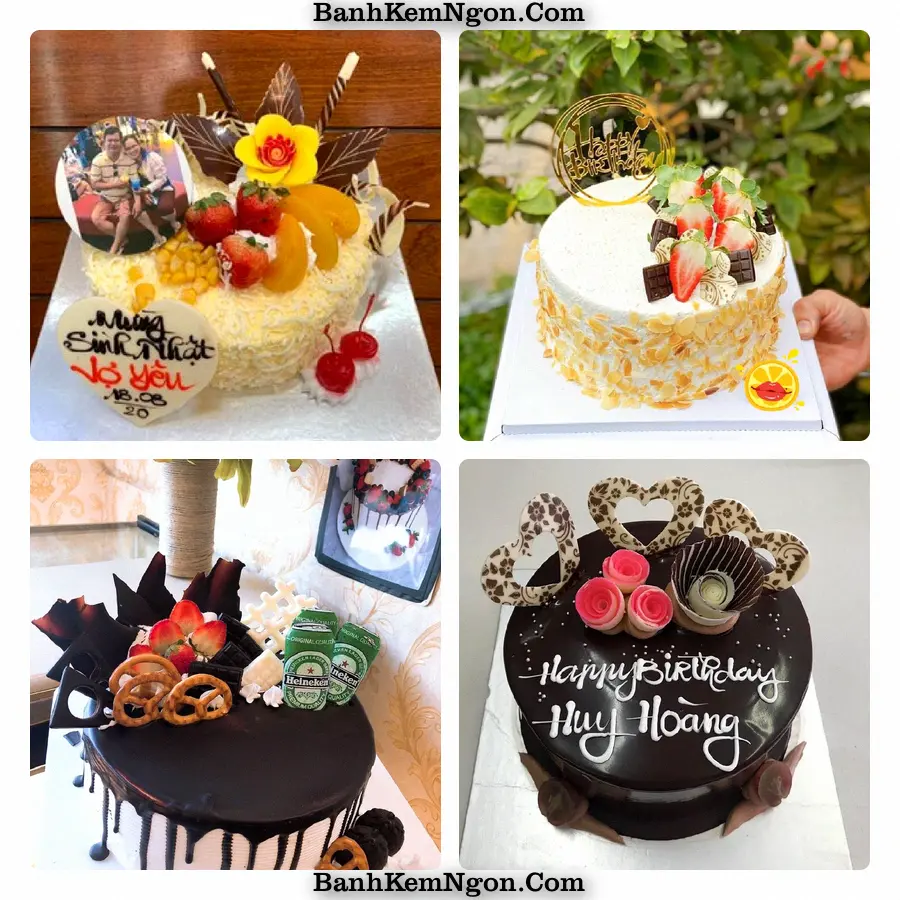 Mẫu bánh kem cho Búng Tàu - Huyện Phụng Hiệp