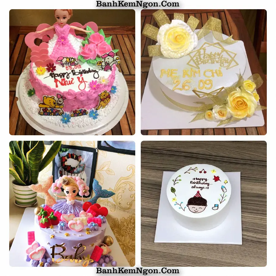 Mẫu bánh kem cho Cái Đôi Vàm - Huyện Phú Tân
