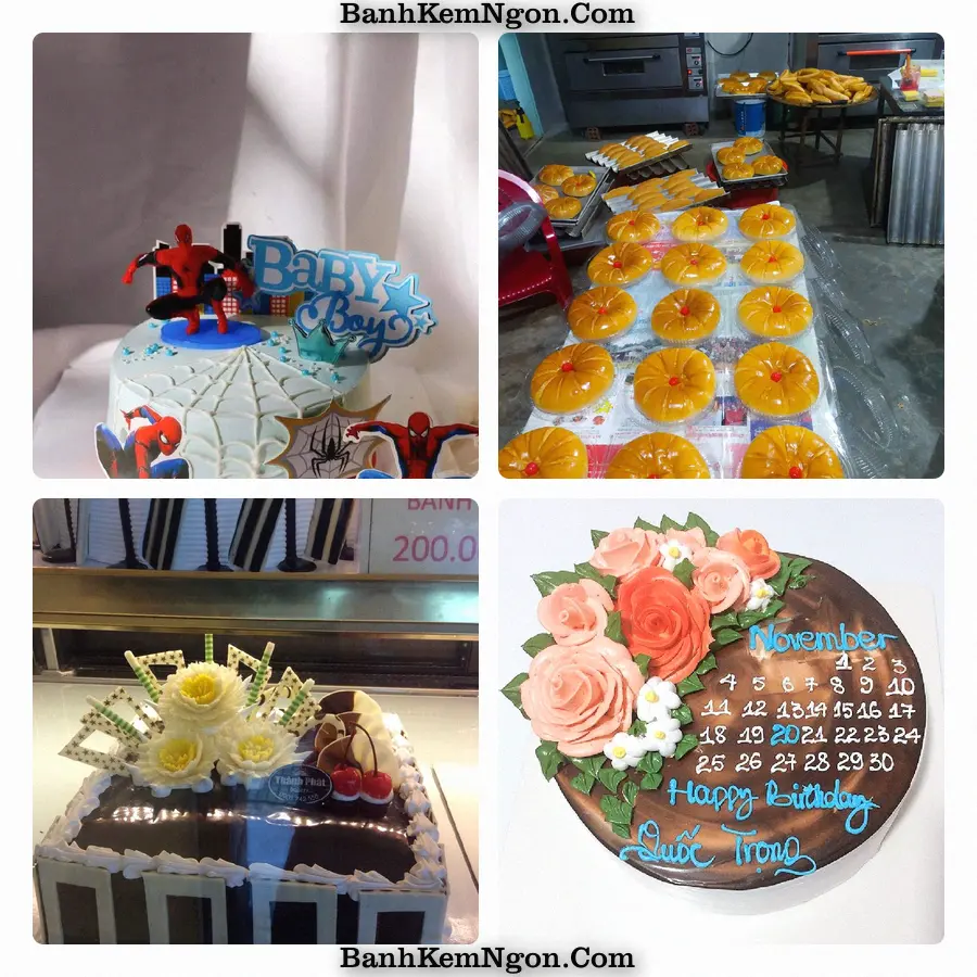 Mẫu bánh kem cho Đông Hòa - Phú Yên
