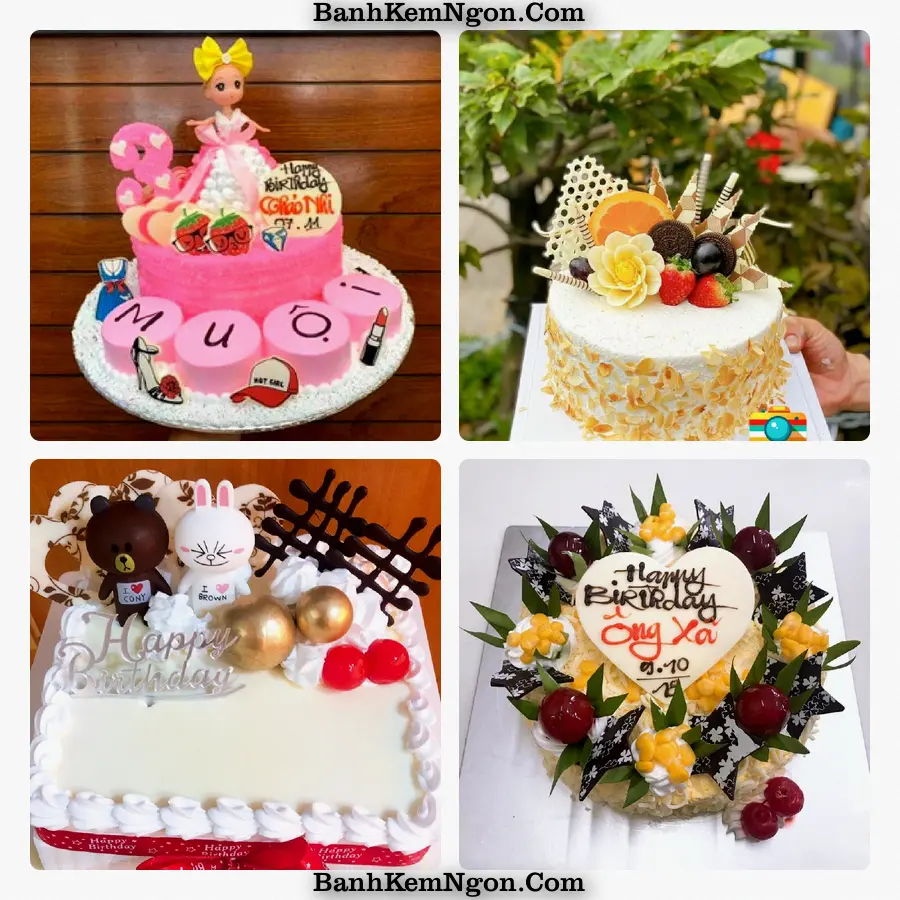 Mẫu bánh kem cho buổi mừng tại Hậu Lộc, Huyện Hậu Lộc