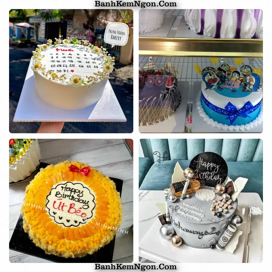 Mẫu bánh kem cho Hòa Bình - Huyện Hoà Bình