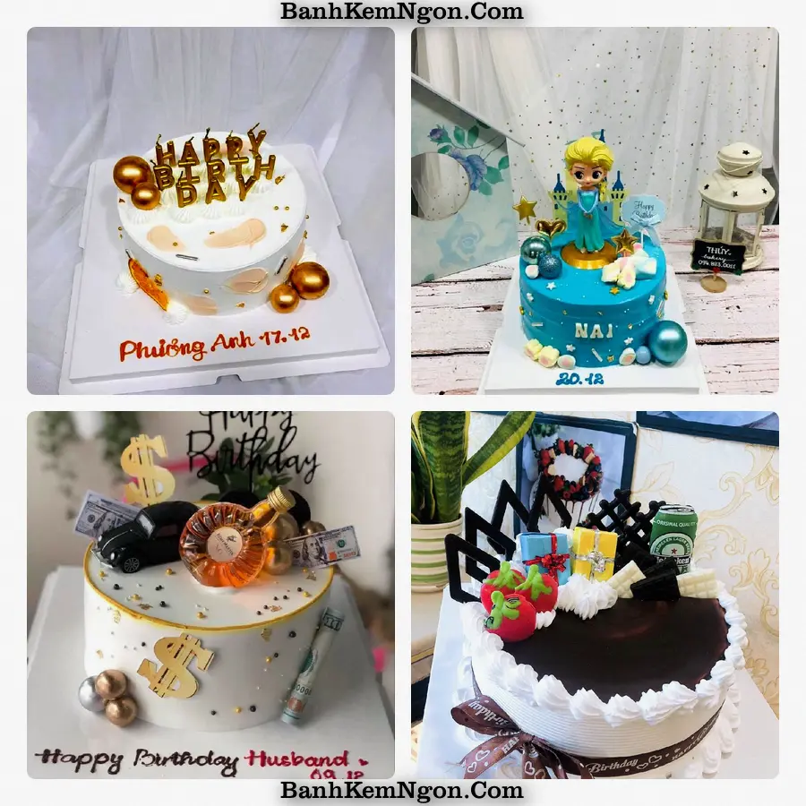 Mẫu bánh kem cho Hồng Lĩnh - Hà Tĩnh