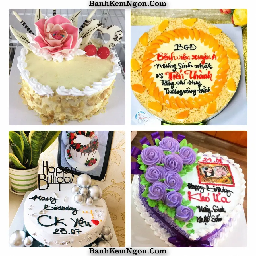 Mẫu bánh kem cho buổi mừng tại Hưng Nhân, Huyện Hưng Hà