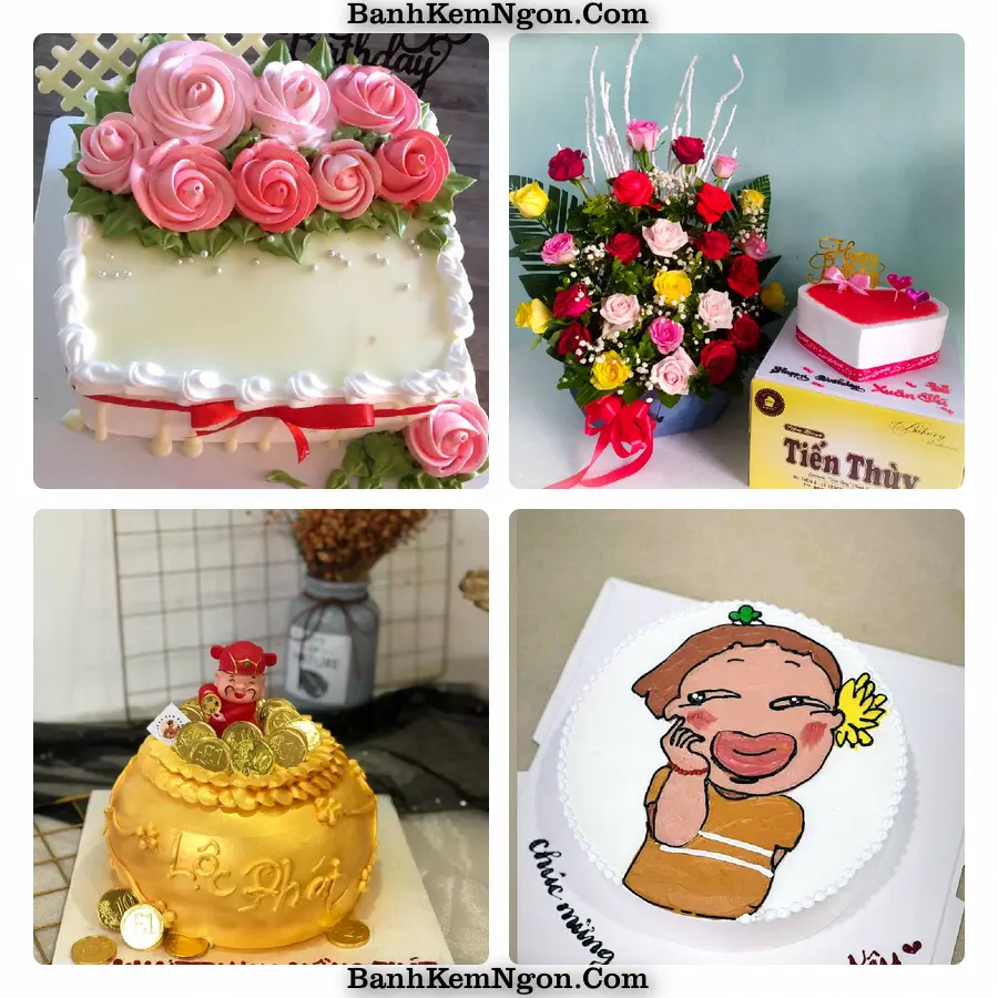 Mẫu bánh kem cho Kỳ Anh - Hà Tĩnh