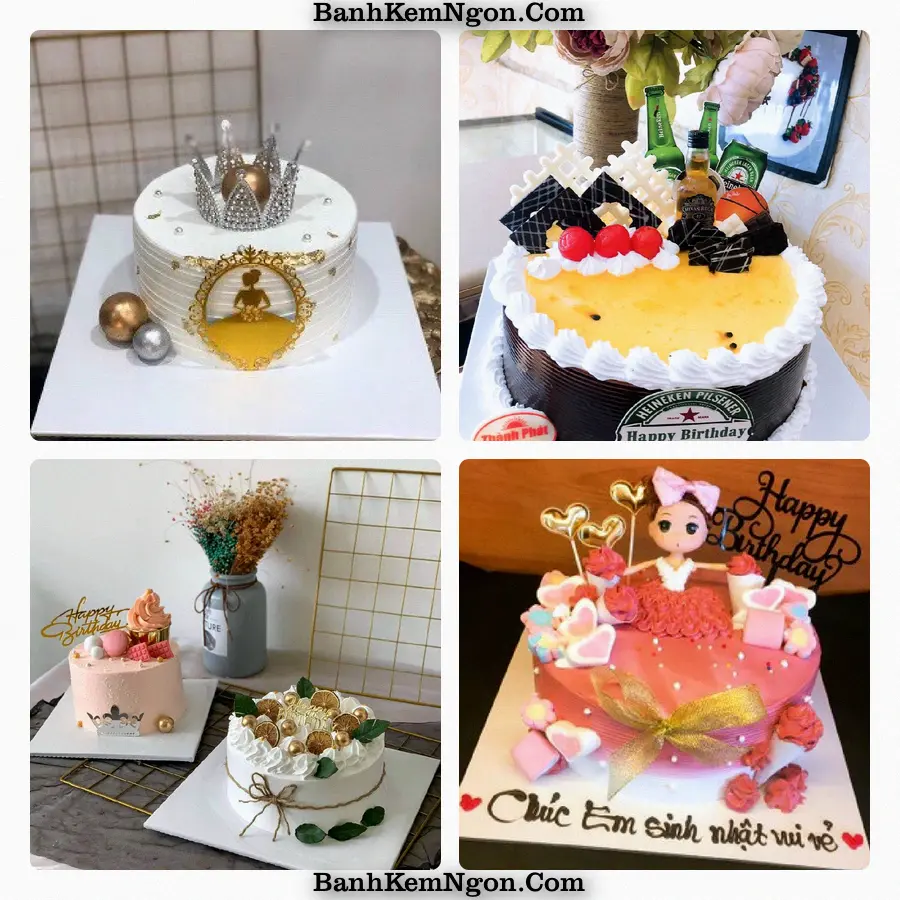 Mẫu bánh kem cho Ngan Dừa - Huyện Hồng Dân