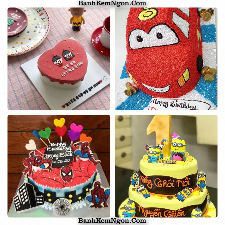 Mẫu bánh kem cho buổi mừng tại Ngô Đồng, Huyện Giao Thủy