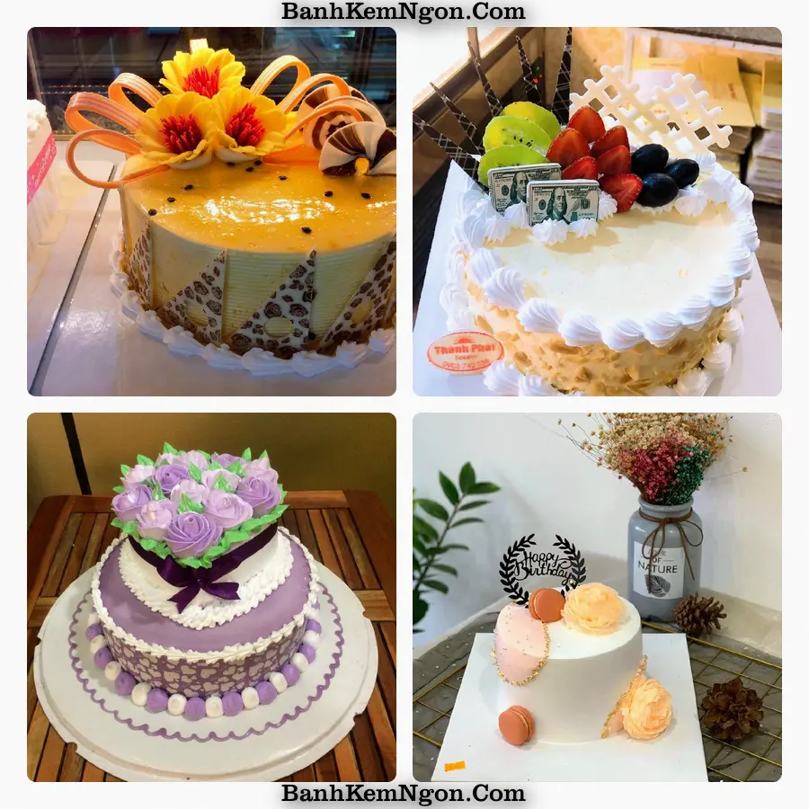 Mẫu bánh kem cho Phường Hà Tiên - Tỉnh An Giang