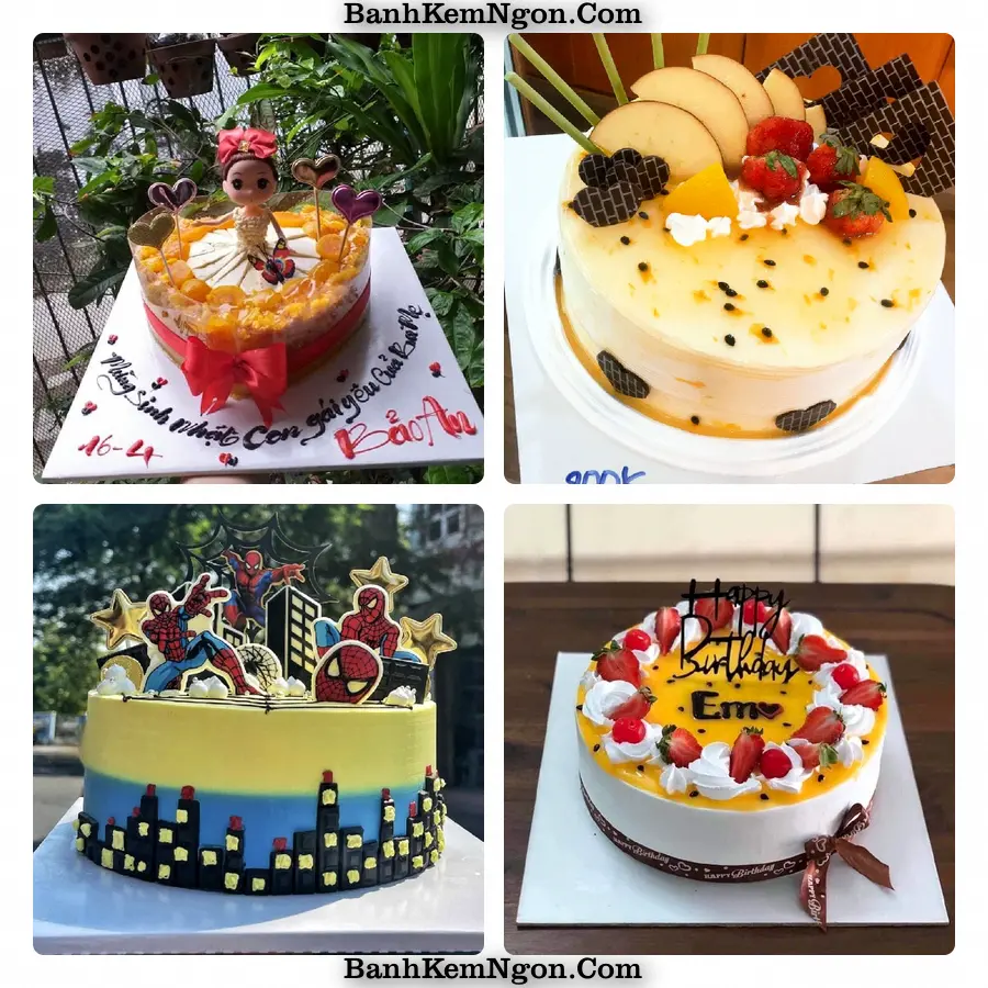 Mẫu bánh kem cho Phường Kim Trà - Thành phố Huế