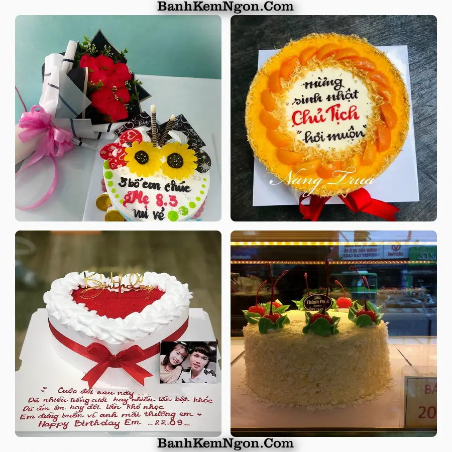 Mẫu bánh kem cho Phường Kỳ Lừa - Tỉnh Lạng Sơn