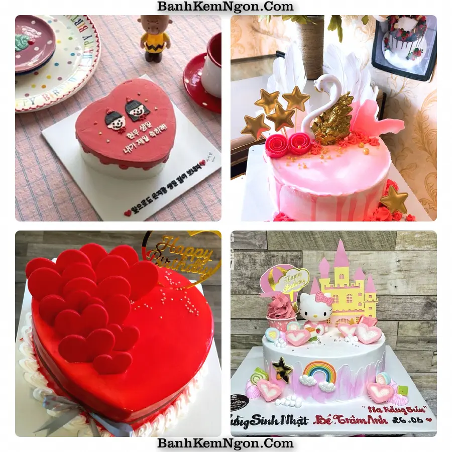 Mẫu bánh kem cho Phường Mỹ Ngãi, Tỉnh Đồng Tháp – hương vị thật sự hợp với người sẽ dùng bánh