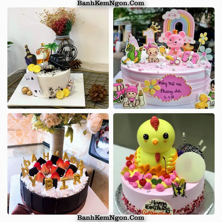 Mẫu bánh kem cho Phường Tây Hoa Lư - Tỉnh Ninh Bình