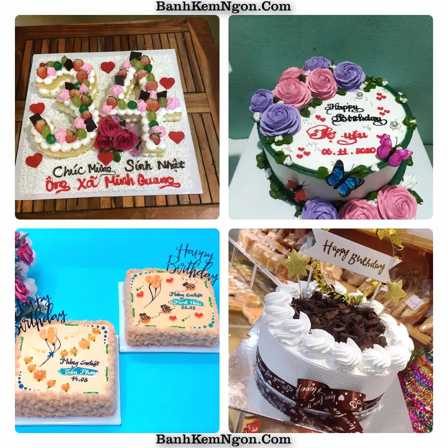 Bánh kem tại Phường Vị Thanh, Thành phố Cần Thơ – Kỷ niệm không cần nói bằng thật nhiều chi tiết