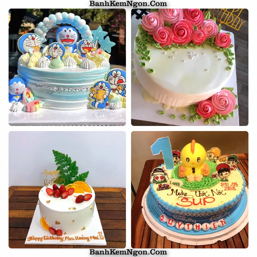 Mẫu bánh kem cho Rạch Gốc - Huyện Ngọc Hiển
