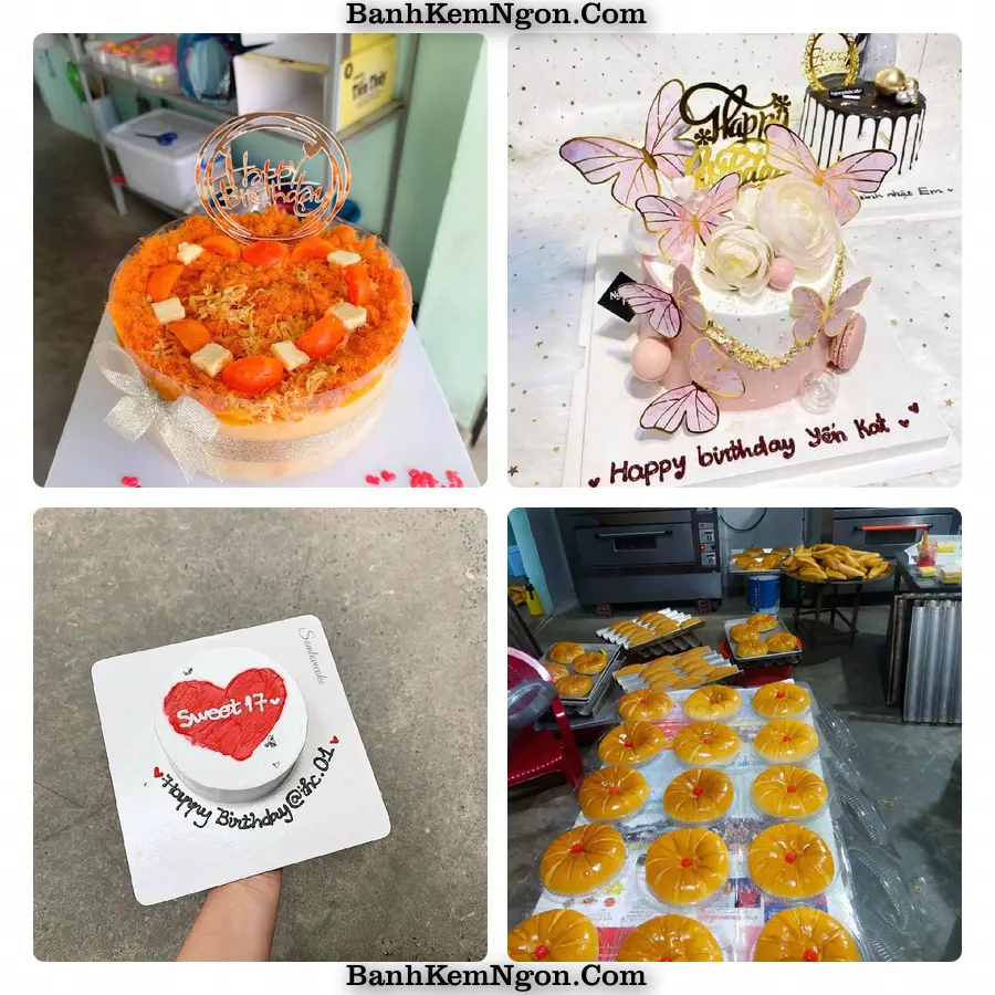 Mẫu bánh kem cho buổi mừng tại Tân Thanh, Huyện Thanh Liêm