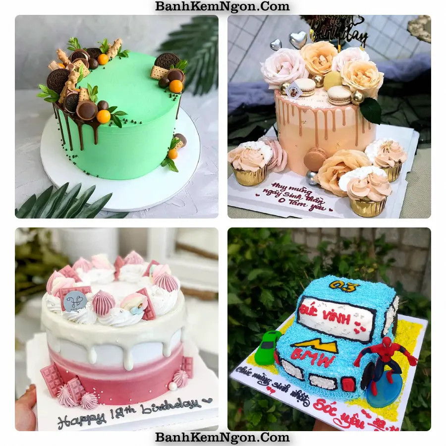 Mẫu bánh kem cho buổi mừng tại Thanh Miện, Huyện Thanh Miện