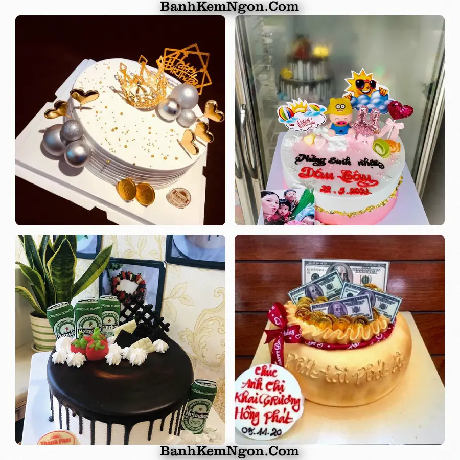 Mẫu bánh kem cho Thới Bình - Huyện Thới Bình