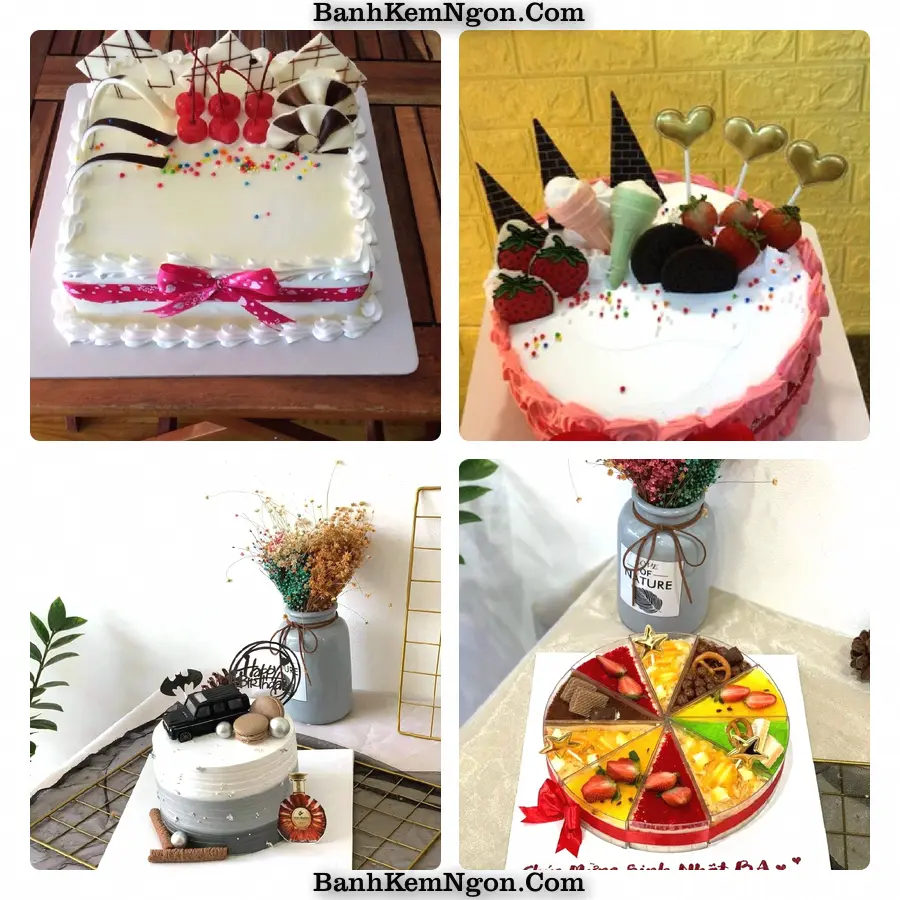 Mẫu bánh kem cho buổi mừng tại Thường Xuân, Huyện Thường Xuân