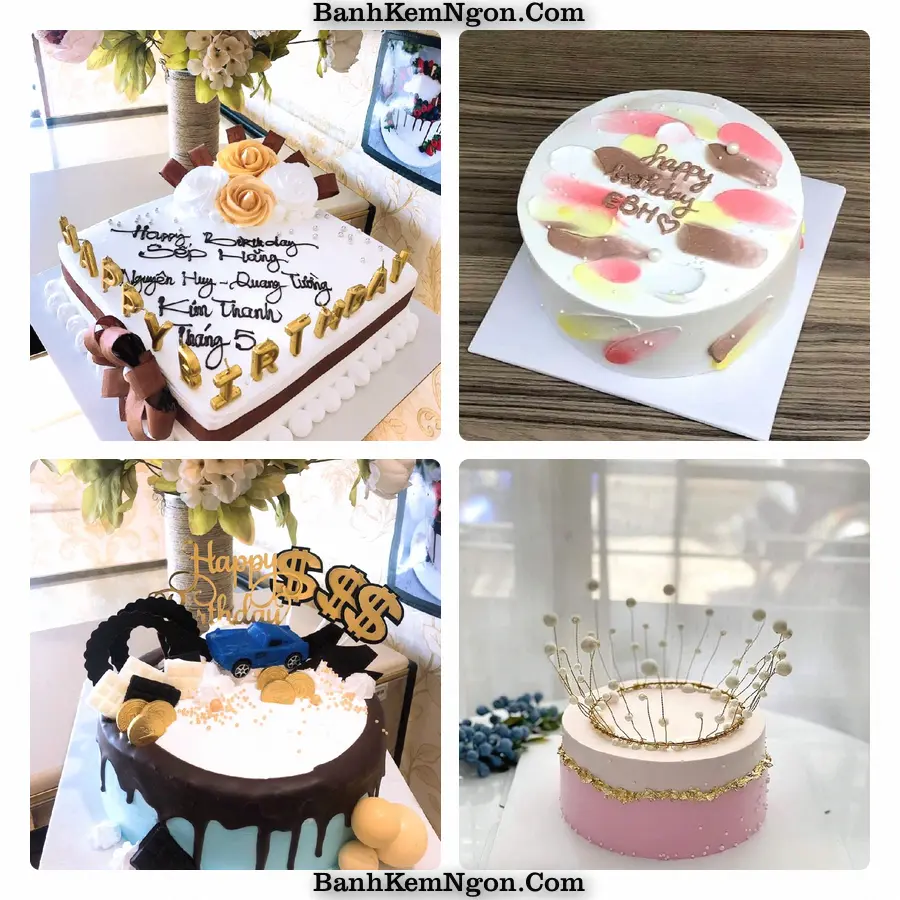 Mẫu bánh kem cho buổi mừng tại Tiền Hải, Huyện Tiền Hải