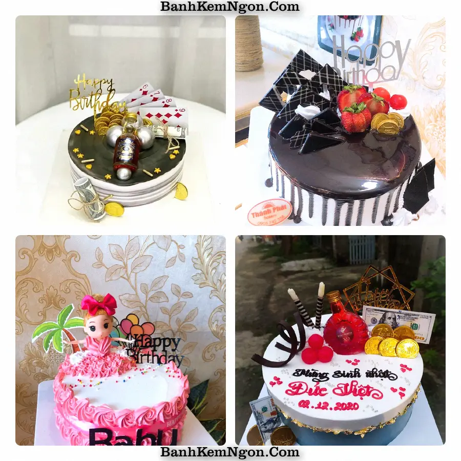 Mẫu bánh kem cho buổi mừng tại Vũ Thư, Huyện Vũ Thư