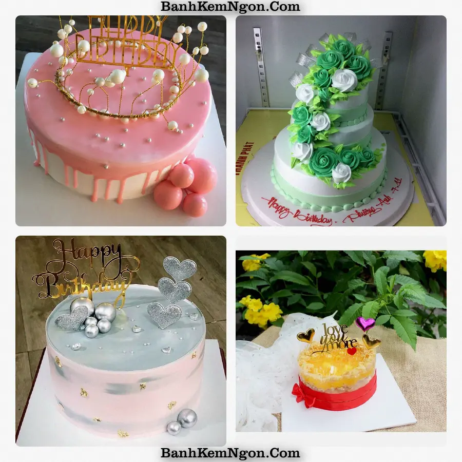 Mẫu bánh kem cho Xã An Thạnh Thủy - Tỉnh Đồng Tháp