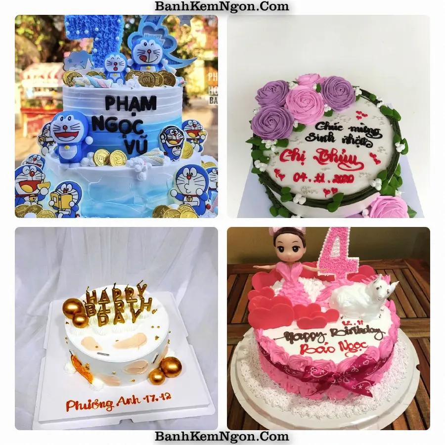 Mẫu bánh kem cho Xã Bến Lức, Tỉnh Tây Ninh – hương vị thật sự hợp với người sẽ dùng bánh