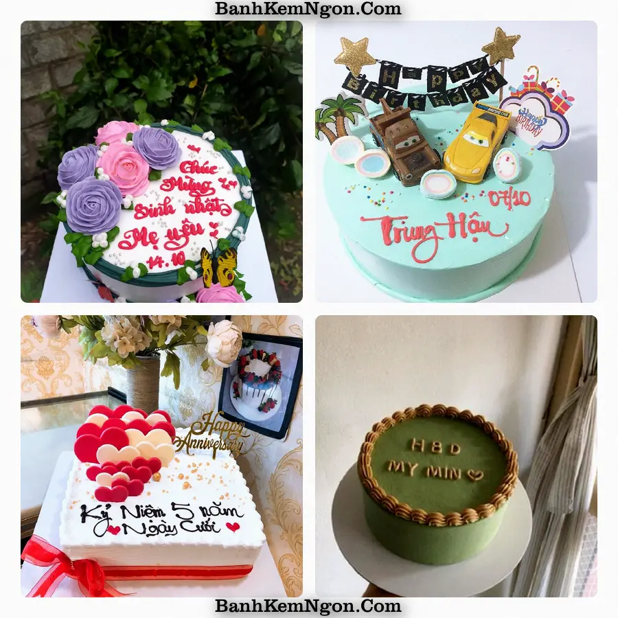Mẫu bánh kem cho Xã Chuyên Mỹ, Thành phố Hà Nội – hương vị thật sự hợp với người sẽ dùng bánh