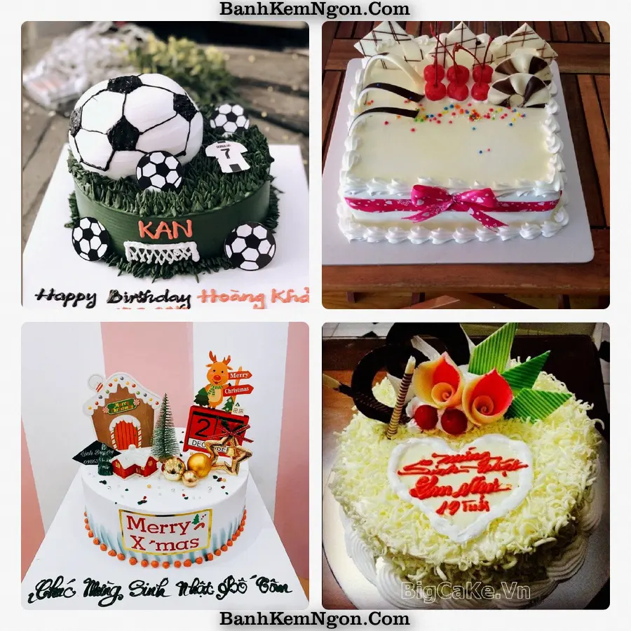 Mẫu bánh kem cho Xã Long Khánh - Tỉnh Đồng Tháp