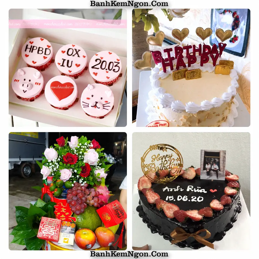 Mẫu bánh kem cho Xã Long Tiên - Tỉnh Đồng Tháp
