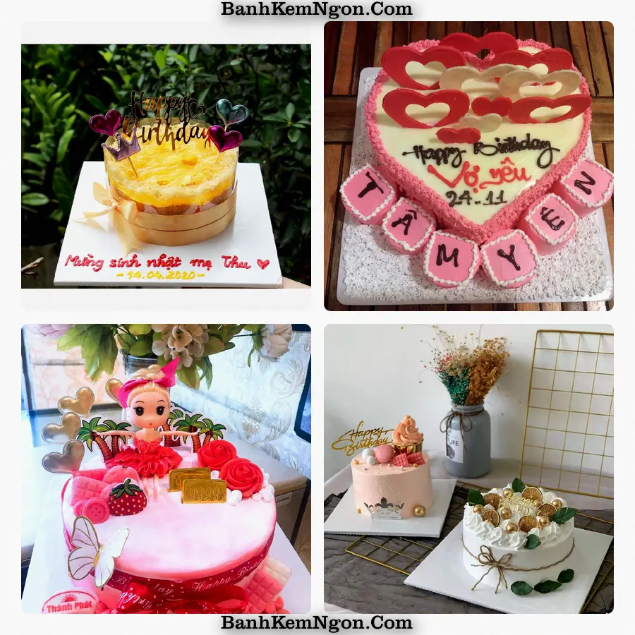 Mẫu bánh kem cho Xã Lương Hòa Lạc - Tỉnh Đồng Tháp