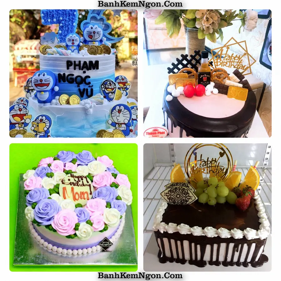 Mẫu bánh kem cho Xã Lý Nhân - Tỉnh Ninh Bình