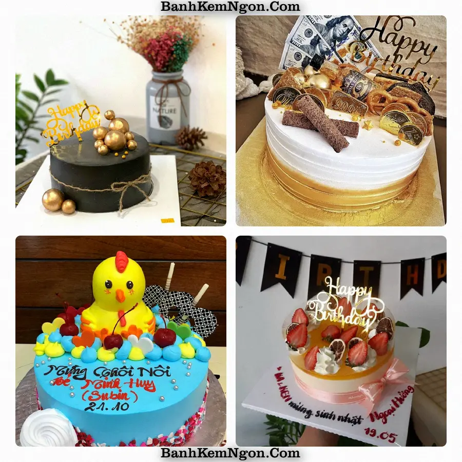 Mẫu bánh kem cho Xã Phụng Công - Tỉnh Hưng Yên