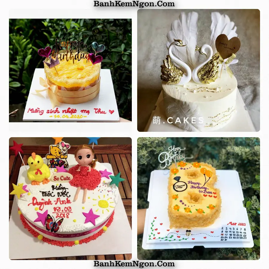 Mẫu bánh kem cho Xã Tam Xuân - Thành phố Đà Nẵng